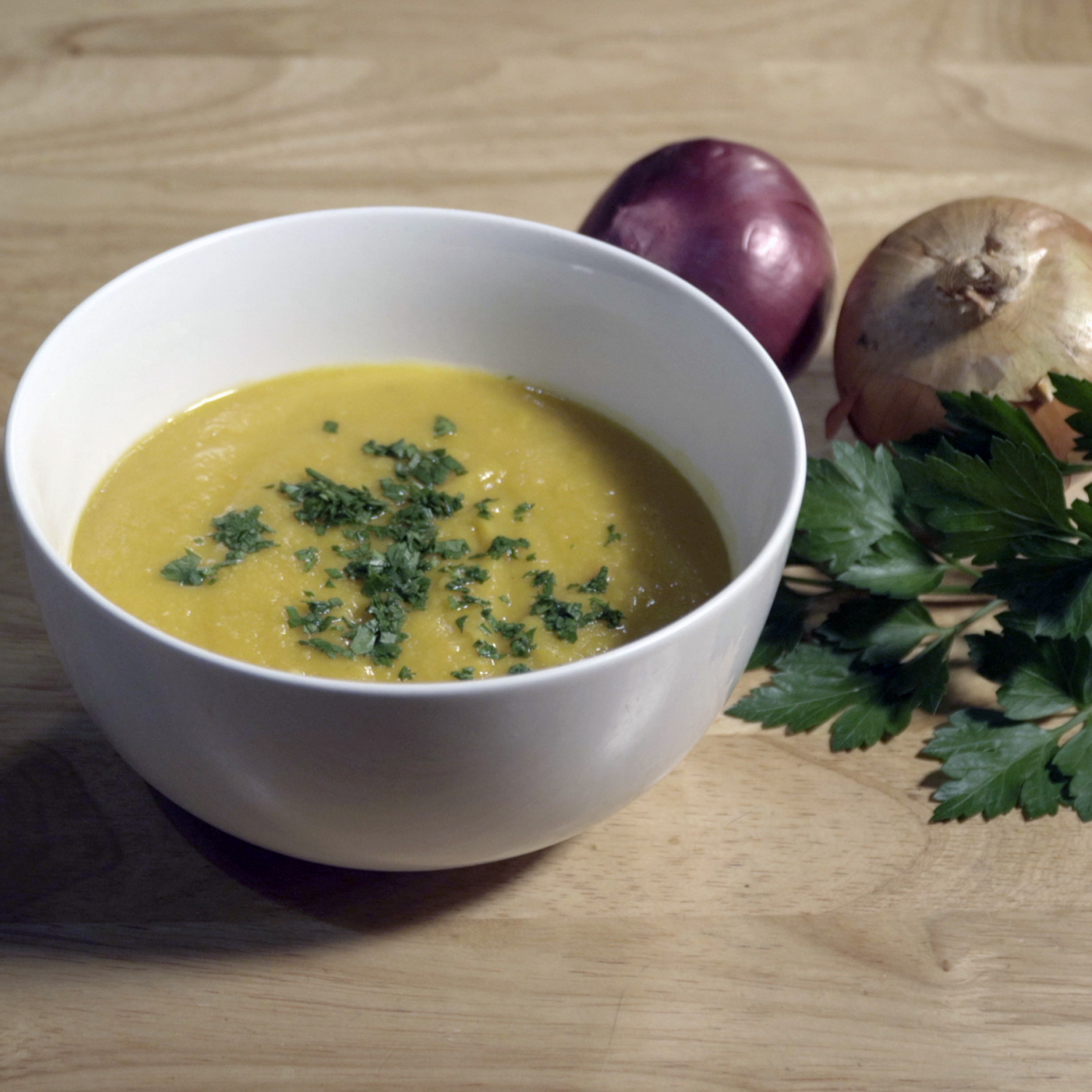 Pumpkin and Lentil Soup (Vegan)